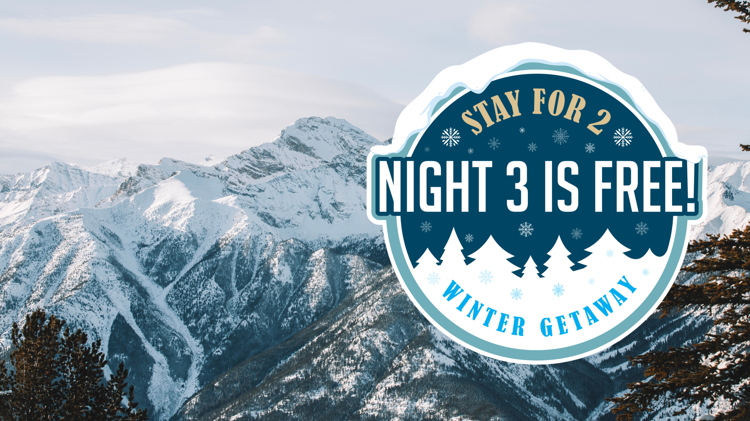 Stay for 2 Night 3 is Free! 